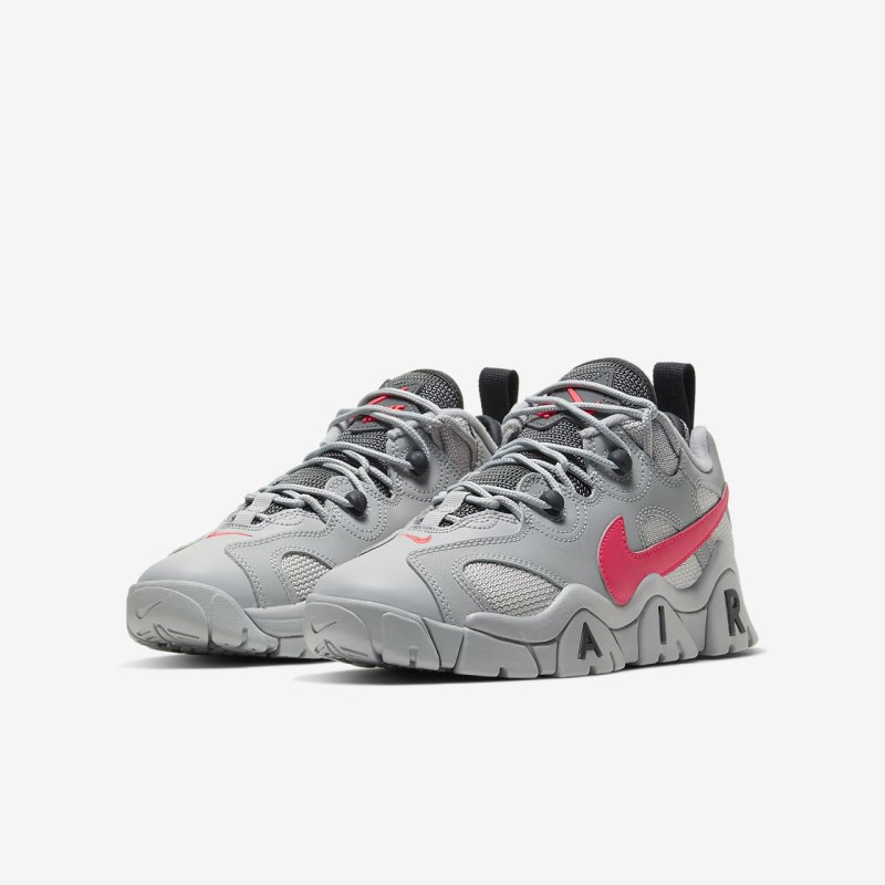 Basketbalove Tenisky Nike Air Barrage Nizke Detske Svetlo Siva | LA7197-872