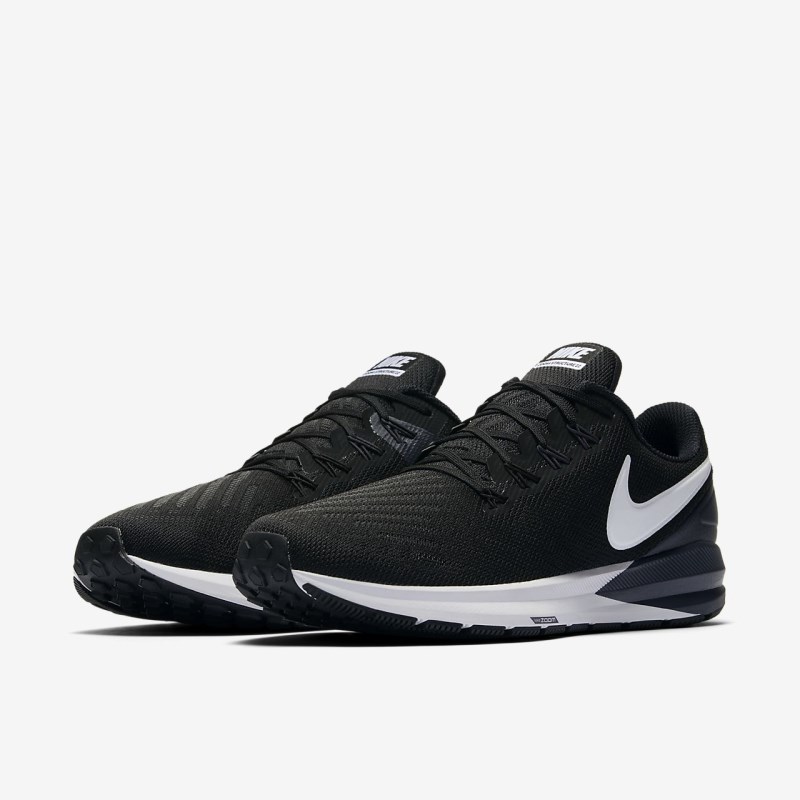Bezecke Topanky Nike Air Zoom Structure 22 Panske Čierne | EC3784-846