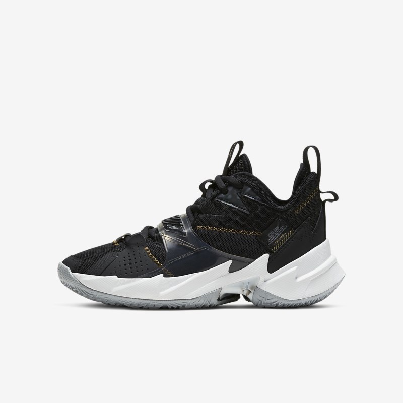 Jordan Topanky Nike Jordan \'Why Not?\' Zer0.3 Detske Čierne | IA8000-371