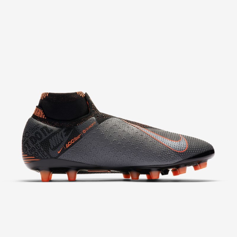 Kopačky Nike Phantom Vision Elite Dynamic Fit AG-PRO Panske Tmavo Siva | AB6355-761
