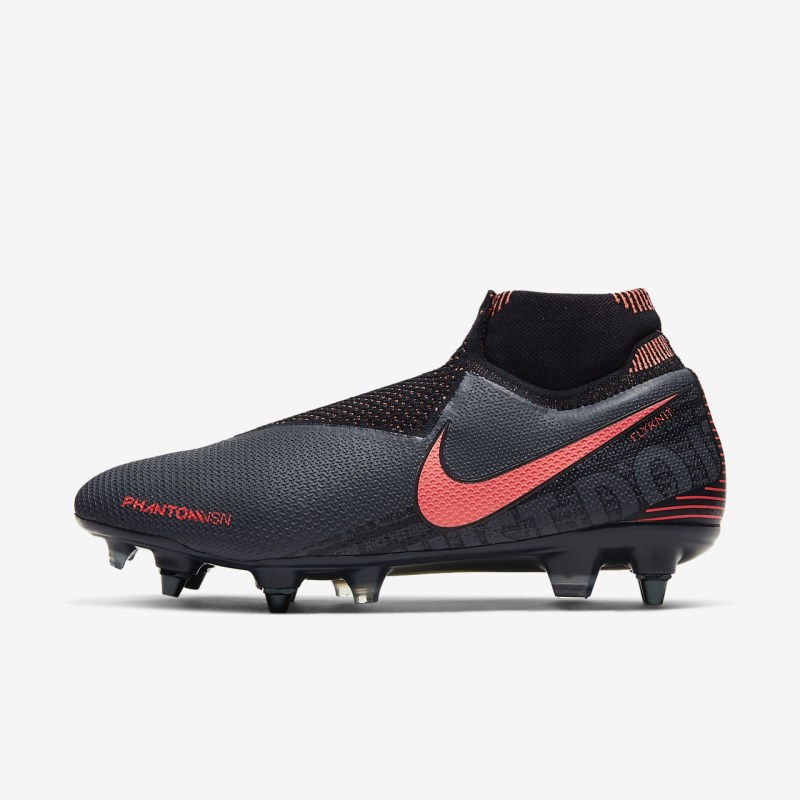 Kopačky Nike Phantom Vision Elite Dynamic Fit Anti-Clog SG-PRO Damske Tmavo Siva | BL1741-234