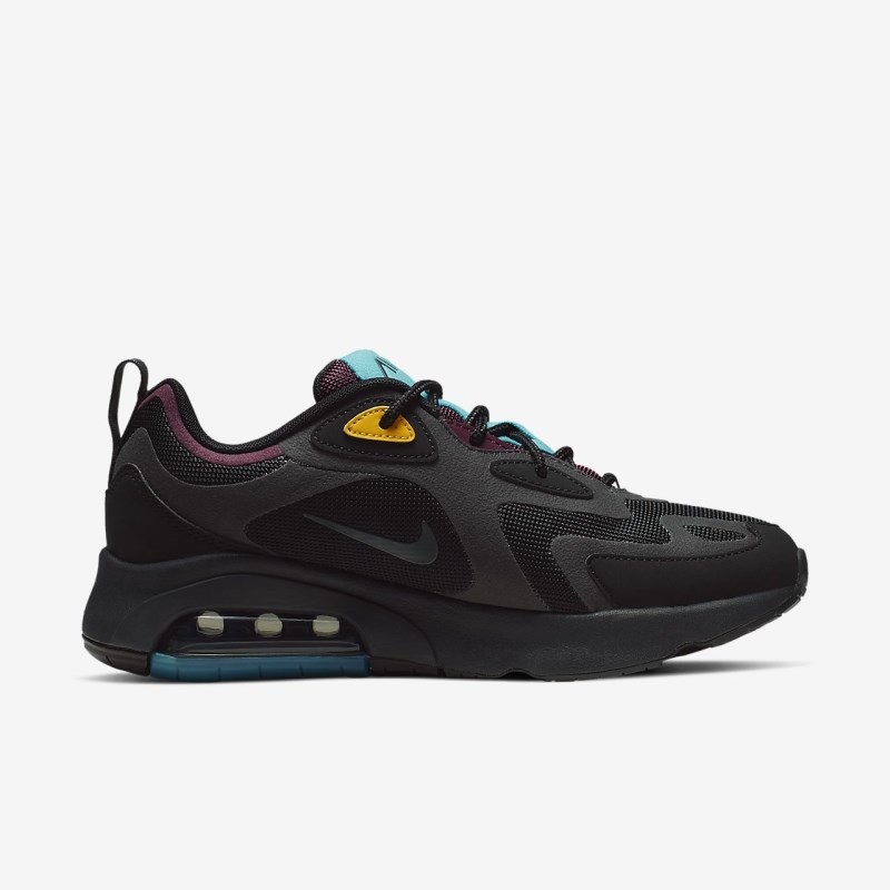 Tenisky Nike Air Max 200 Damske Čierne | YL1641-897