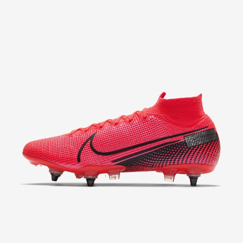 Kopačky Nike Mercurial Superfly 7 Elite SG-PRO Anti-Clog Traction Damske Červené | EL9244-830