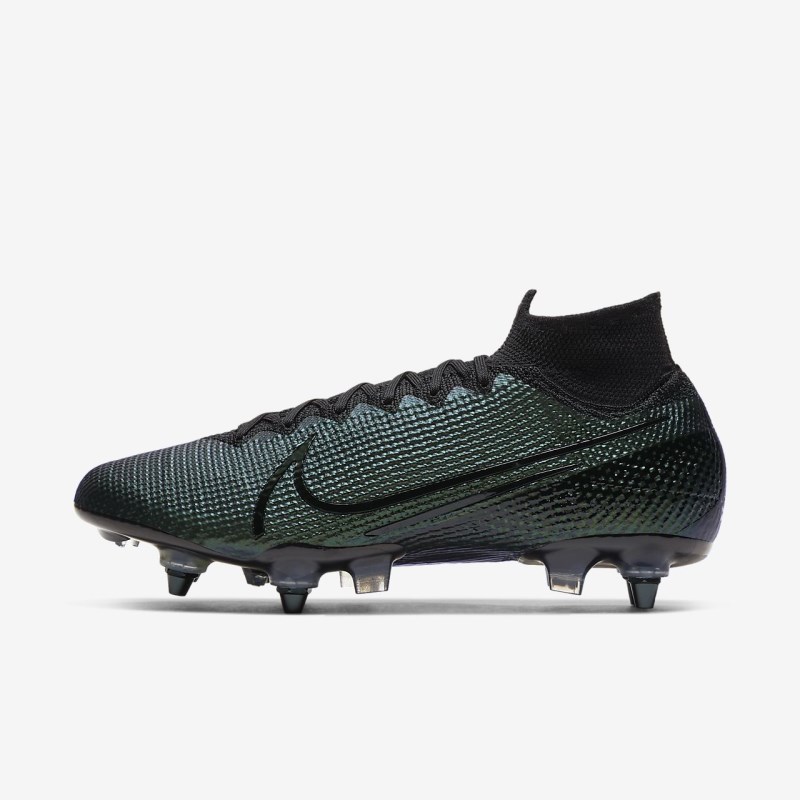 Kopačky Nike Mercurial Superfly 7 Elite SG-PRO Anti-Clog Traction Damske Čierne | SC6502-160