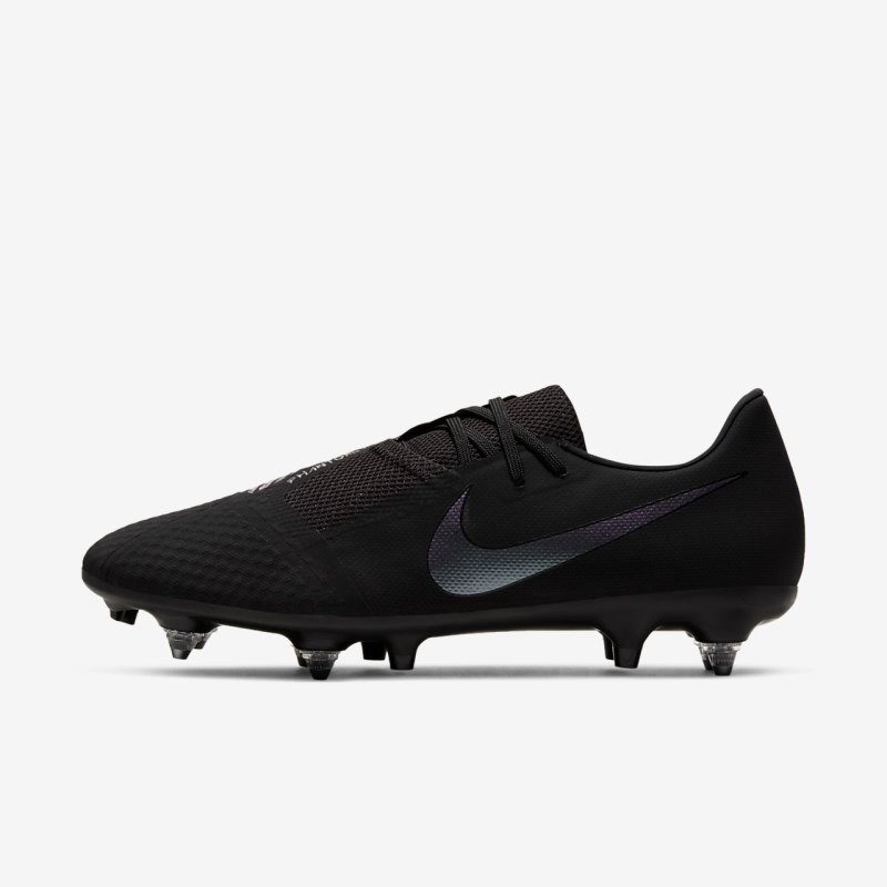 Kopačky Nike PhantomVNM Academy SG-Pro Anti-Clog Traction Panske Čierne | EE6632-858