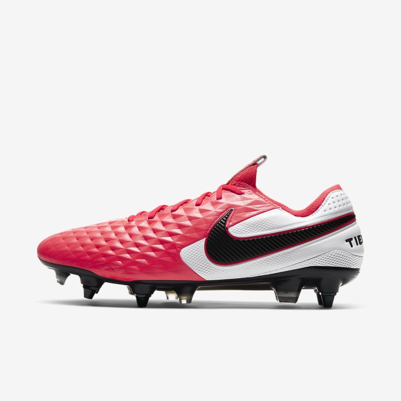 Kopačky Nike Tiempo Legend 8 Elite SG-PRO Anti-Clog Traction Damske Červené | DT1384-646