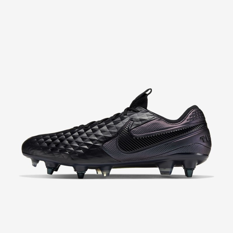 Kopačky Nike Tiempo Legend 8 Elite SG-PRO Anti-Clog Traction Damske Čierne | NG6121-068