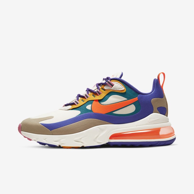 Tenisky Nike Air Max 270 React Panske Svetlo Hnede | JK6909-217
