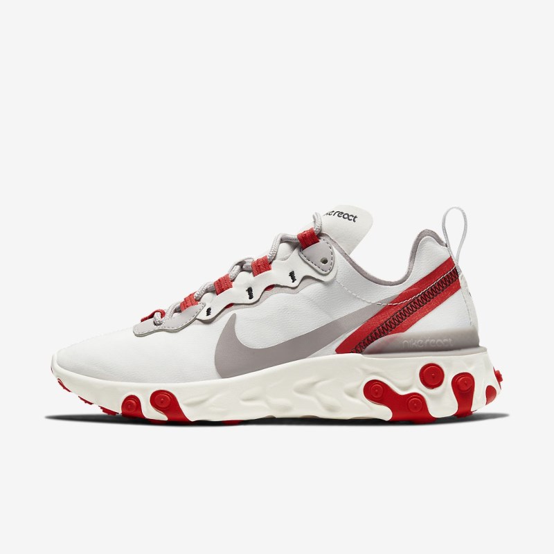 Tenisky Nike React Element 55 Damske Biele | XB2993-051