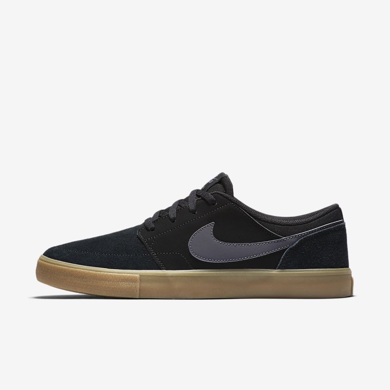 Tenisky Nike SB Solarsoft Portmore II Panske Čierne | GF0671-351